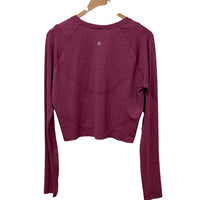 Lululemon Magenta Size 14 Longsleeve Almost New