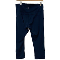 Lululemon Navy Size 10 Leggings Almost New