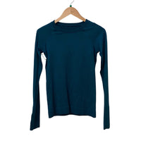 Lululemon Dark Teal Size 6 Short Sleeve Almost New