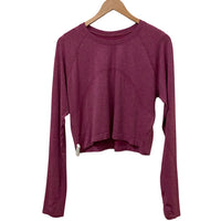 Lululemon Magenta Size 14 Longsleeve Almost New