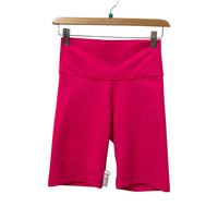TNA Hot Pink Size S Biker Shorts Almost New