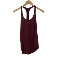 Lululemon Burgundy Size 4 Tank Top Almost New