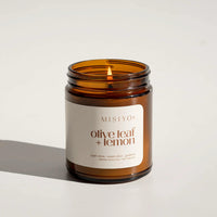 Olive Leaf & Lemon Candle