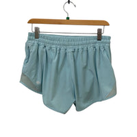 Lululemon Baby blue Size 10 Solid Shorts Almost New