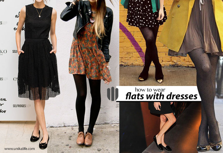 How to Wear: Flats with Dresses