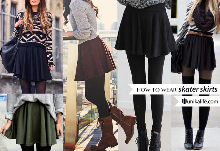 How to Wear: A Skater Skirt