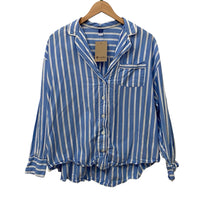 Old Navy Blue & White Size L Almost New