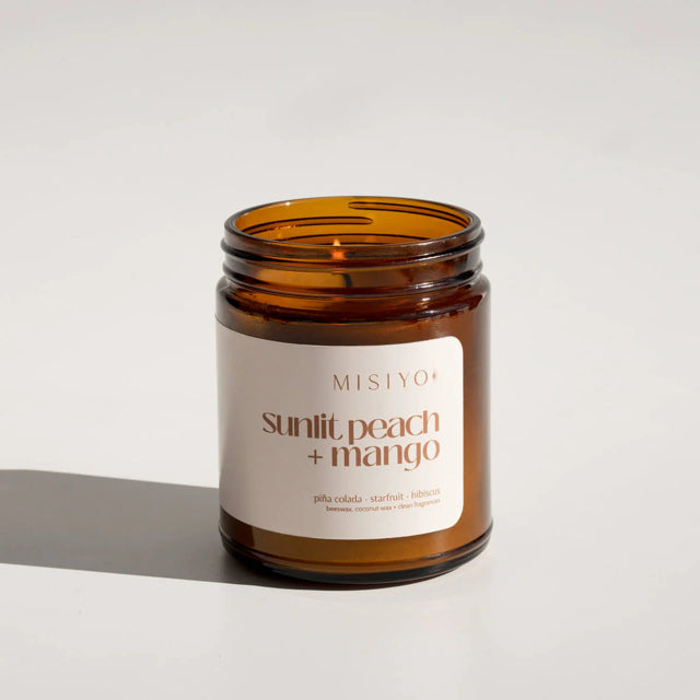 Sunlit Peach & Mango Candle