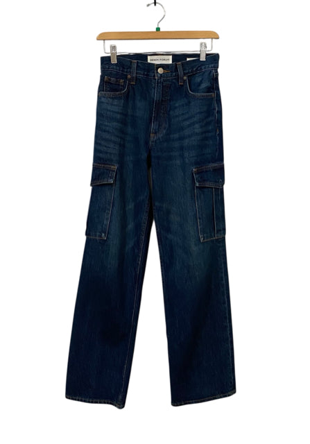 Denim Forum Dark Blue Size 24 Almost New