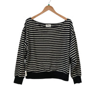 American Eagle Black & Cream Size XS Crewneck Almost New