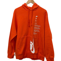 Nike Orange Size L Hoodie Almost New