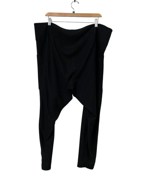 Old Navy Active Black Size 3X Ribbed Leggings Almost New