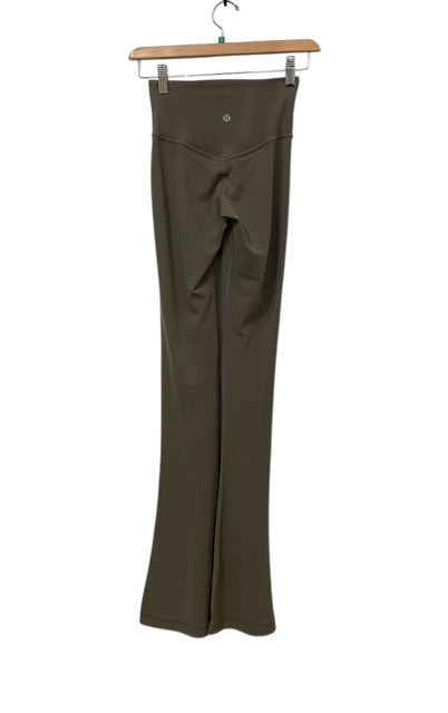 Lululemon Taupe Size 0 Solid Flare Leggings Almost New