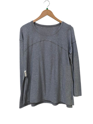 Lululemon Grey Size 10 Longsleeve Almost New