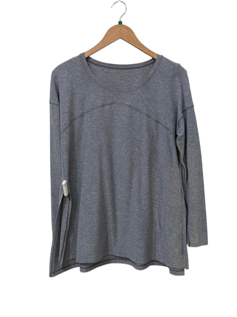 Lululemon Grey Size 10 Longsleeve Almost New