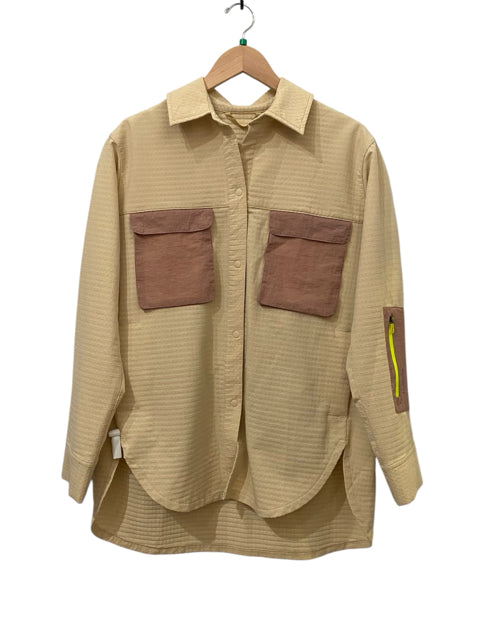 Lululemon Light Yellow Size 6 Hiking Shirt Almost New