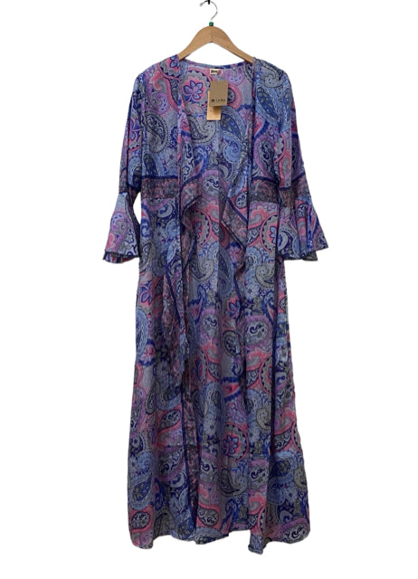 Boho Purple & Pink Size O/S Almost New