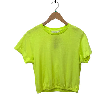 Cloth By Design Neon Yellow  Size M Almost New