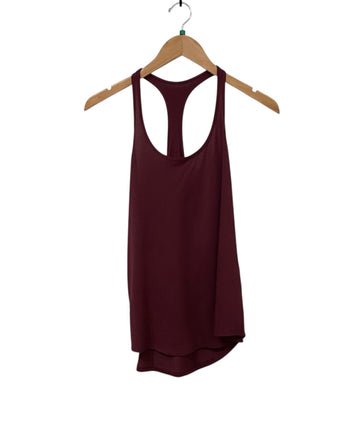 Lululemon Burgundy Size 4 Tank Top Almost New