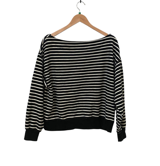 American Eagle Black & Cream Size XS Crewneck Almost New