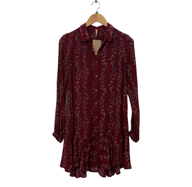 Free People Burgundy Size XS Almost New