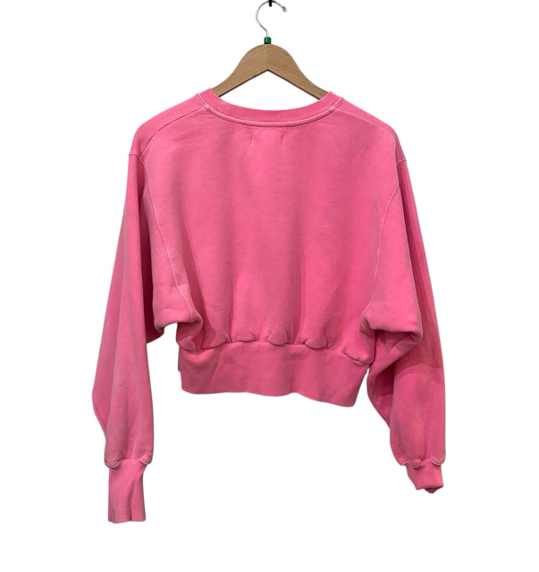 TNA Hot Pink Size M Crewneck Almost New