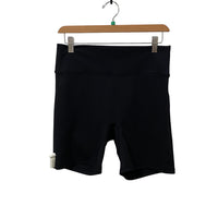 Fabletics Black Size L Solid Biker Shorts Almost New