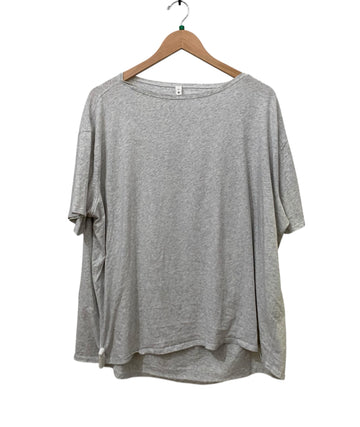Lululemon Light Grey Size 16 Short Sleeve Almost New