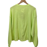 Aerie Neon Yellow Size L Almost New