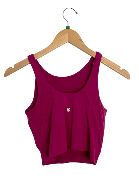 Lululemon Magenta Size 4 Tank Almost New