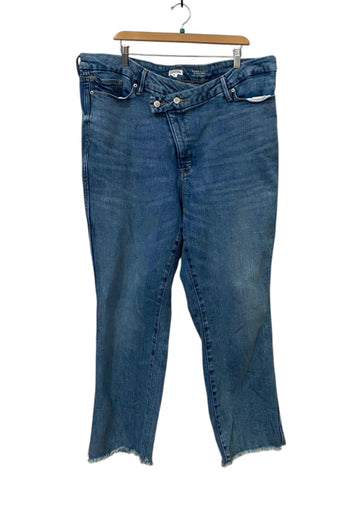 Good American Medium Wash Size 20 Almost New