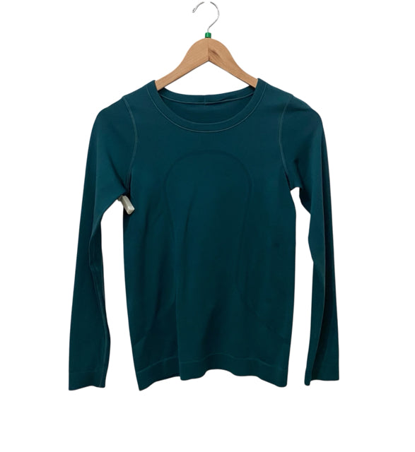 Lululemon Teal Size 6 Longsleeve Almost New