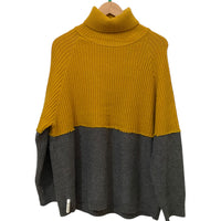 Charlie Paige Yellow & Grey Size XL Almost New