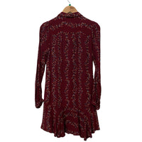 Free People Burgundy Size XS Almost New