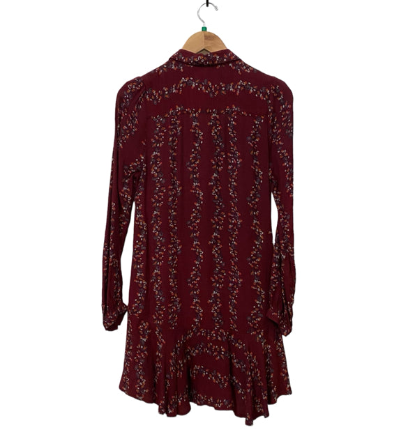 Free People Burgundy Size XS Almost New