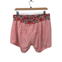 Lululemon Pink Size 8 Floral Shorts Almost New