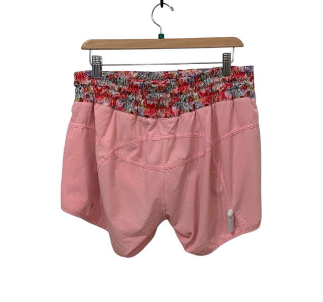 Lululemon Pink Size 8 Floral Shorts Almost New