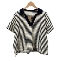 maurices Cream & Navy Size 1x Almost New