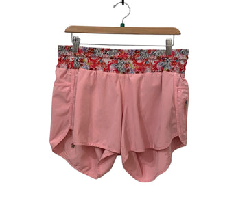 Lululemon Pink Size 8 Floral Shorts Almost New