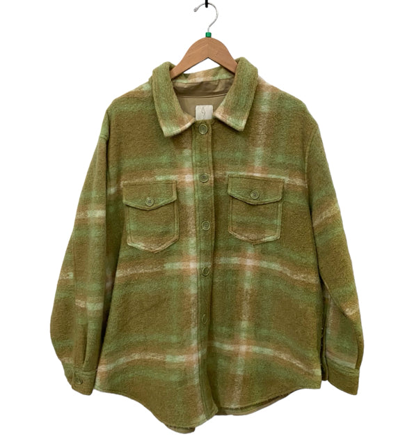 Joie Size XL Plaid Shacket Almost New