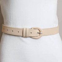 Simple Belt - Cream