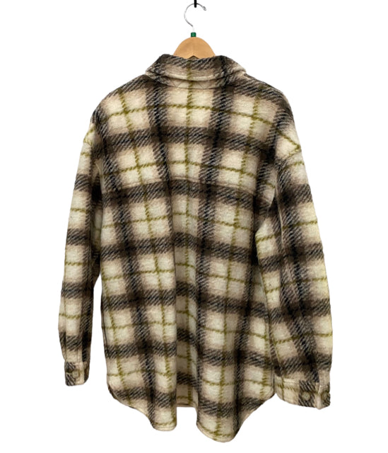 Wilfred Size 2XL Plaid Shacket Almost New